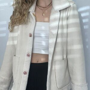 Elegant Cream Women's Jacket